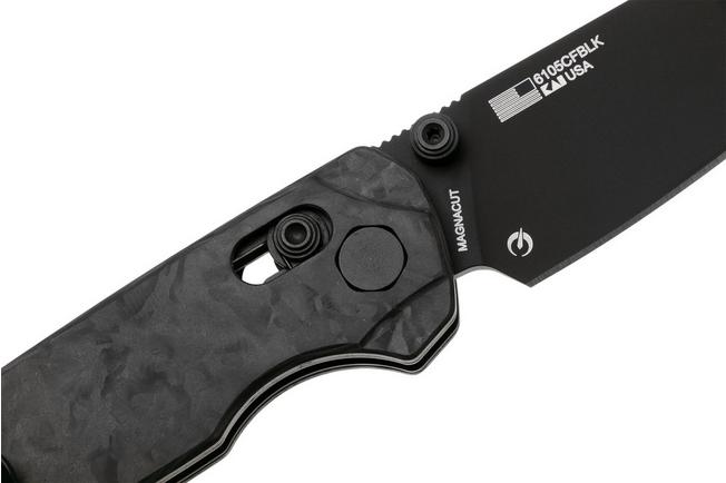 Afbeelding voor Kershaw Bel Air 6105CFBLK, Black CPM MagnaCut, Black Carbonfiber zakmes