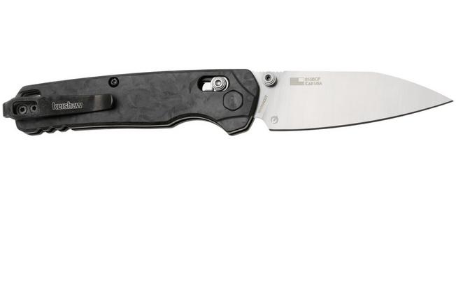 Afbeelding voor Kershaw Bel Air 6105CF, Satin CPM MagnaCut, Black Carbonfiber zakmes