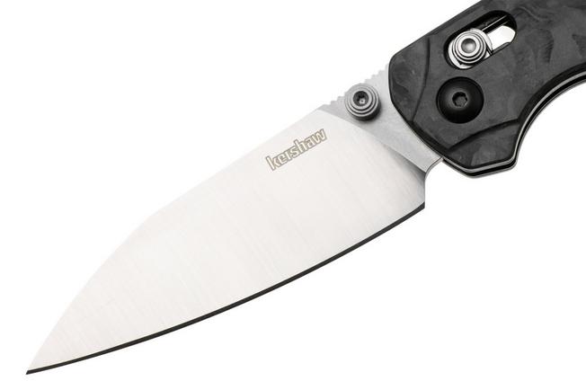 Afbeelding voor Kershaw Bel Air 6105CF, Satin CPM MagnaCut, Black Carbonfiber zakmes