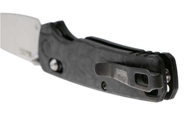 Afbeelding voor Kershaw Bel Air 6105CF, Satin CPM MagnaCut, Black Carbonfiber zakmes