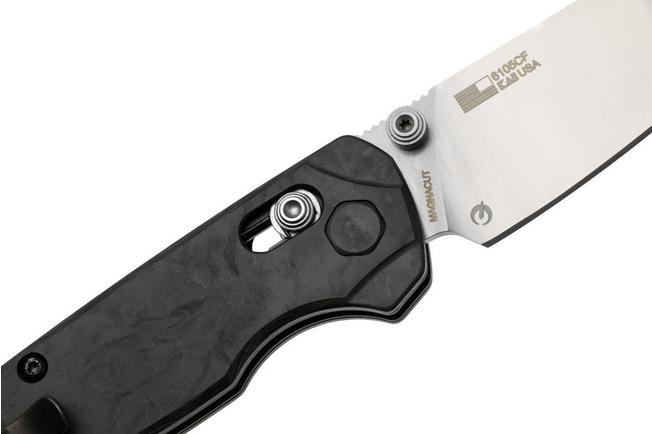 Afbeelding voor Kershaw Bel Air 6105CF, Satin CPM MagnaCut, Black Carbonfiber zakmes