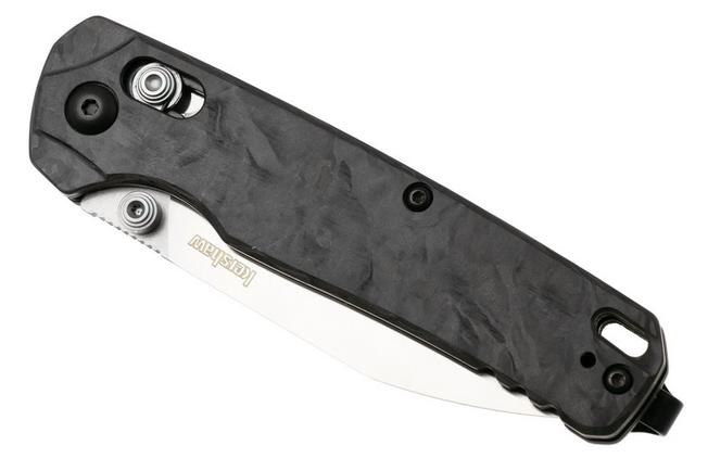 Afbeelding voor Kershaw Bel Air 6105CF, Satin CPM MagnaCut, Black Carbonfiber zakmes