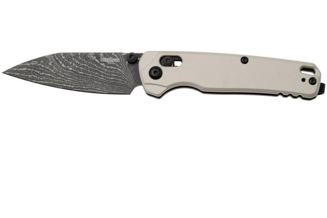 Afbeelding voor Kershaw Bel Air 6105DAM, Damascus, Creme Aluminum zakmes