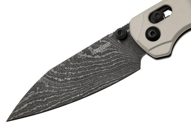 Afbeelding voor Kershaw Bel Air 6105DAM, Damascus, Creme Aluminum zakmes