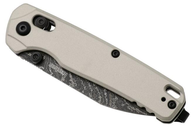 Afbeelding voor Kershaw Bel Air 6105DAM, Damascus, Creme Aluminum zakmes