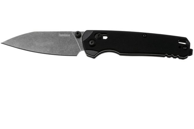 Afbeelding voor Kershaw Bel Air 6105G10, Blackwashed CPM MagnaCut, Black G10 zakmes