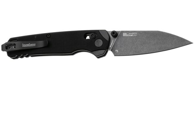 Afbeelding voor Kershaw Bel Air 6105G10, Blackwashed CPM MagnaCut, Black G10 zakmes
