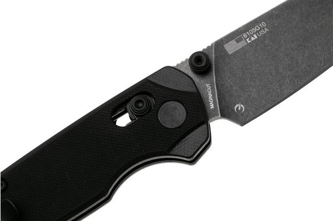 Afbeelding voor Kershaw Bel Air 6105G10, Blackwashed CPM MagnaCut, Black G10 zakmes