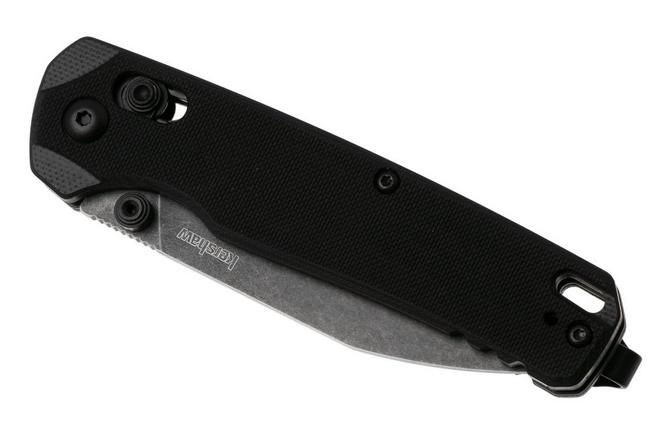 Afbeelding voor Kershaw Bel Air 6105G10, Blackwashed CPM MagnaCut, Black G10 zakmes