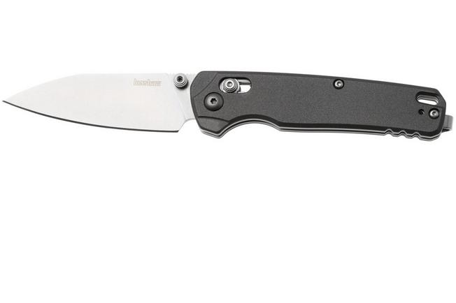Afbeelding voor Kershaw Bel Air 6105GRYSW, Stonewashed CPM MagnaCut, Grey Aluminum zakmes