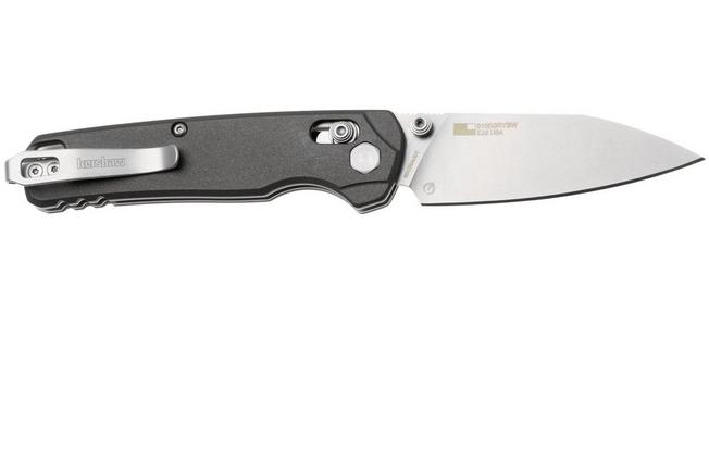 Afbeelding voor Kershaw Bel Air 6105GRYSW, Stonewashed CPM MagnaCut, Grey Aluminum zakmes