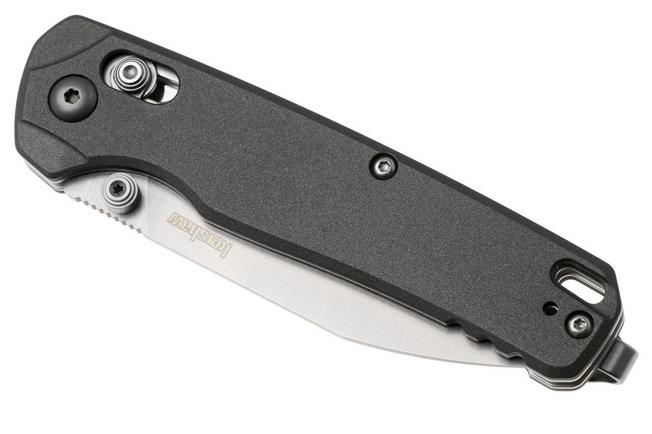 Afbeelding voor Kershaw Bel Air 6105GRYSW, Stonewashed CPM MagnaCut, Grey Aluminum zakmes