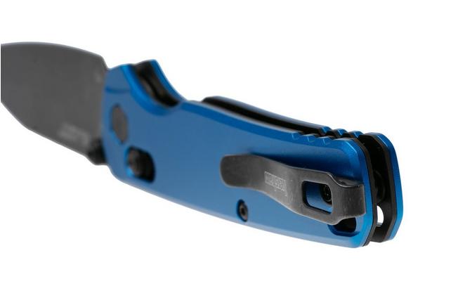Afbeelding voor Kershaw Bel Air 6105NBBW, Blackwashed CPM MagnaCut, Blue Aluminum zakmes