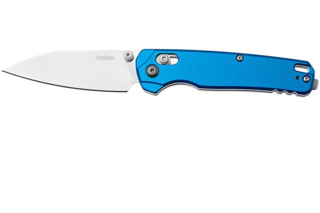 Afbeelding voor Kershaw Bel Air 6105NBSW, Stonewashed CPM MagnaCut, Blue Aluminum zakmes