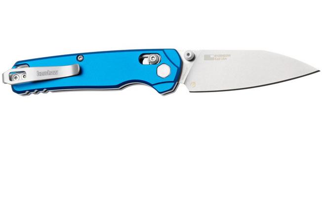 Afbeelding voor Kershaw Bel Air 6105NBSW, Stonewashed CPM MagnaCut, Blue Aluminum zakmes