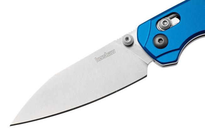 Afbeelding voor Kershaw Bel Air 6105NBSW, Stonewashed CPM MagnaCut, Blue Aluminum zakmes