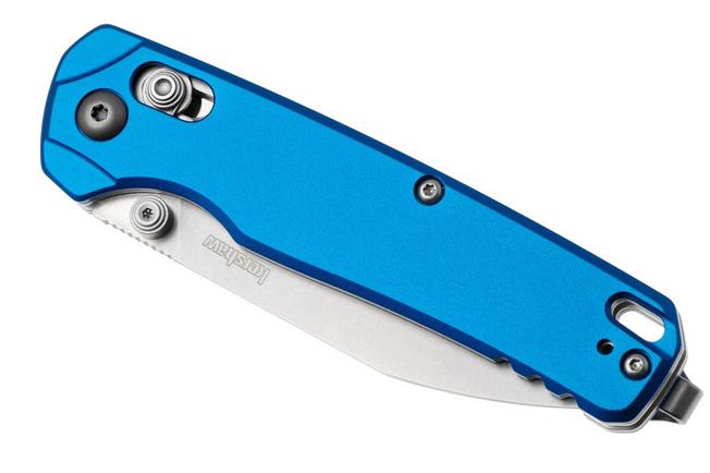 Afbeelding voor Kershaw Bel Air 6105NBSW, Stonewashed CPM MagnaCut, Blue Aluminum zakmes