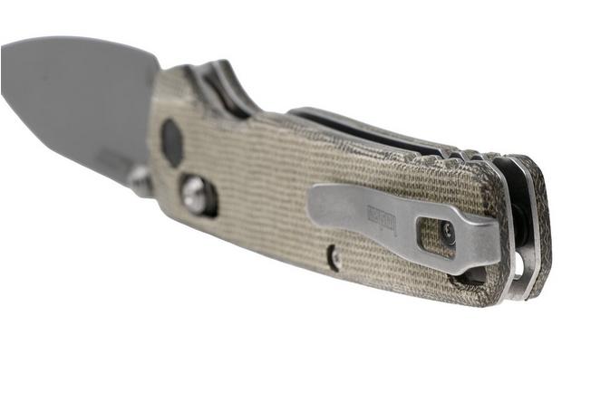 Afbeelding voor Kershaw Bel Air 6105OLMC, Gray Stonewashed CPM MagnaCut, OD Green Micarta zakmes