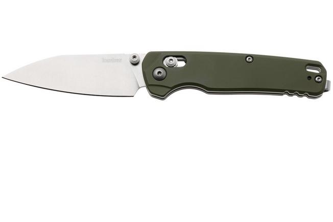 Afbeelding voor Kershaw Bel Air 6105OLSW, Stonewashed CPM MagnaCut, OD Green Aluminum zakmes
