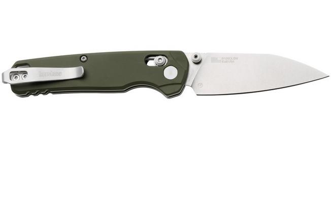 Afbeelding voor Kershaw Bel Air 6105OLSW, Stonewashed CPM MagnaCut, OD Green Aluminum zakmes