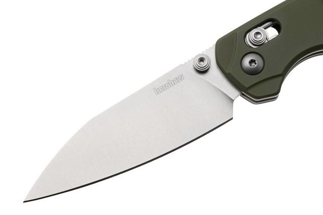 Afbeelding voor Kershaw Bel Air 6105OLSW, Stonewashed CPM MagnaCut, OD Green Aluminum zakmes