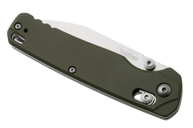 Afbeelding voor Kershaw Bel Air 6105OLSW, Stonewashed CPM MagnaCut, OD Green Aluminum zakmes