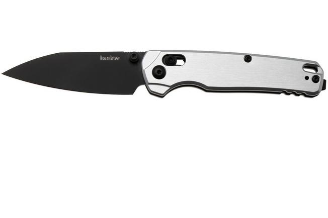 Afbeelding voor Kershaw Bel Air 6105RAWBLK, Black CPM MagnaCut, Raw Grey Aluminum zakmes