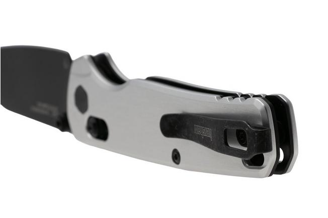Afbeelding voor Kershaw Bel Air 6105RAWBLK, Black CPM MagnaCut, Raw Grey Aluminum zakmes