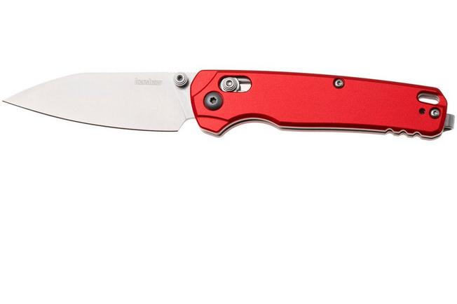Afbeelding voor Kershaw Bel Air 6105RDSW, Stonewashed CPM MagnaCut, Red Aluminum zakmes