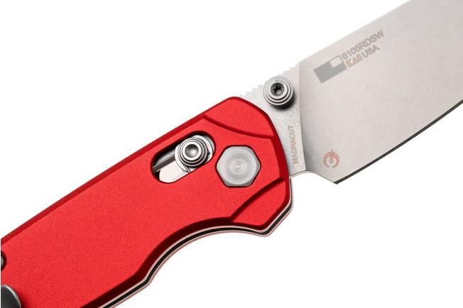 Afbeelding voor Kershaw Bel Air 6105RDSW, Stonewashed CPM MagnaCut, Red Aluminum zakmes