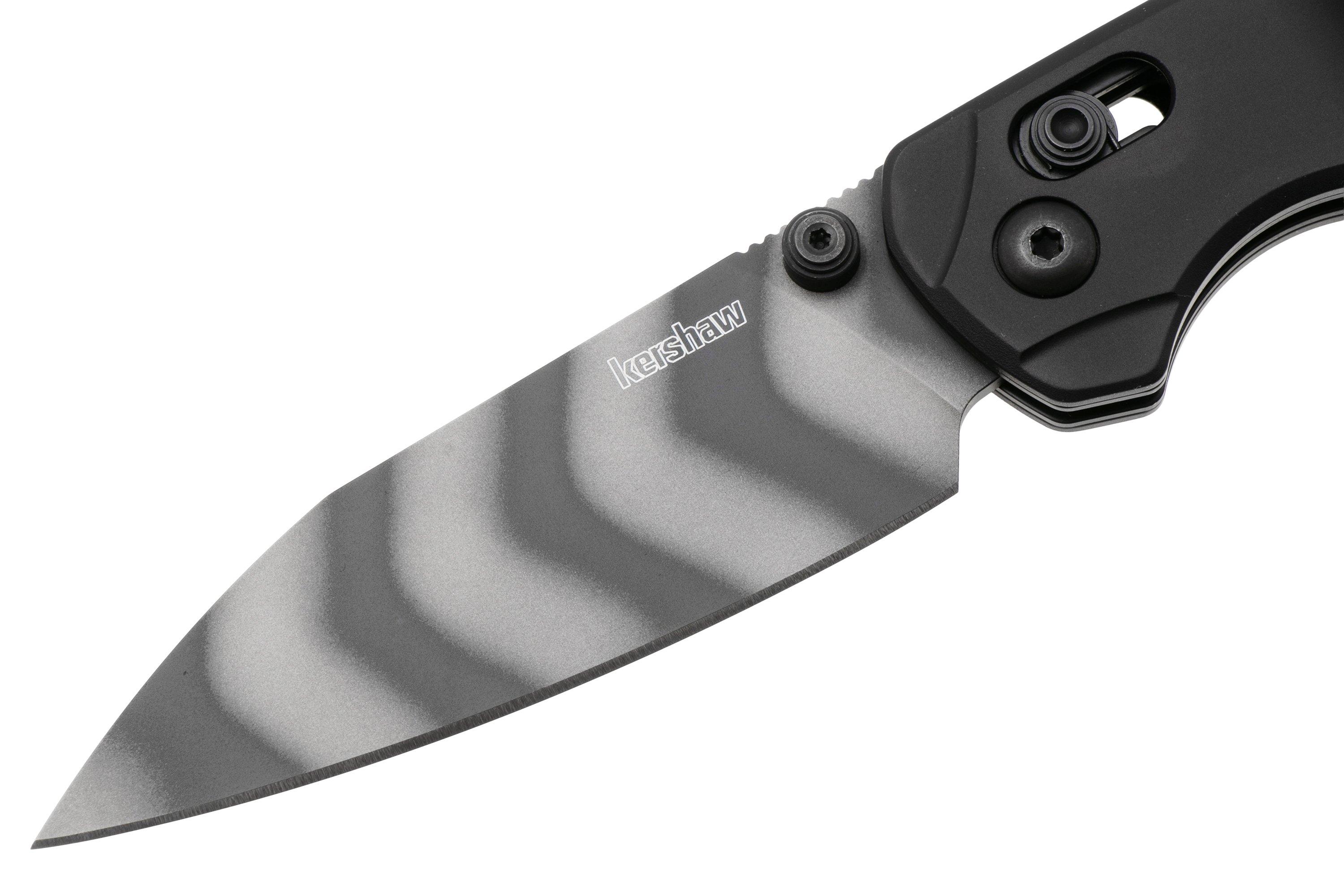 Kershaw Bel Air 6105TS Tiger Stripe CPM MagnaCut, Black Aluminum pocket ...