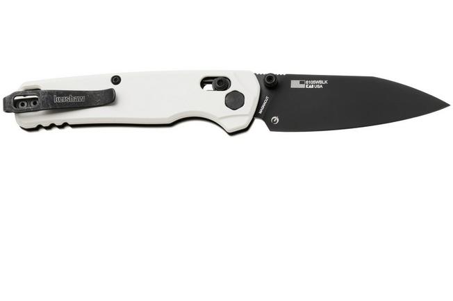 Afbeelding voor Kershaw Bel Air 6105WBLK, Black CPM MagnaCut, White Aluminum zakmes
