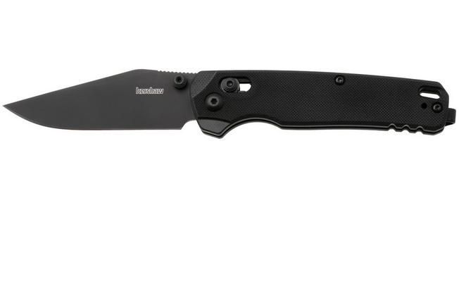 Afbeelding voor Kershaw Bel Air Clip Point 6106BLK DuraLock, Black DLC CPM MagnaCut, Black G10, zakmes