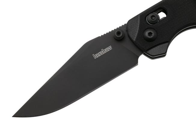 Afbeelding voor Kershaw Bel Air Clip Point 6106BLK DuraLock, Black DLC CPM MagnaCut, Black G10, zakmes