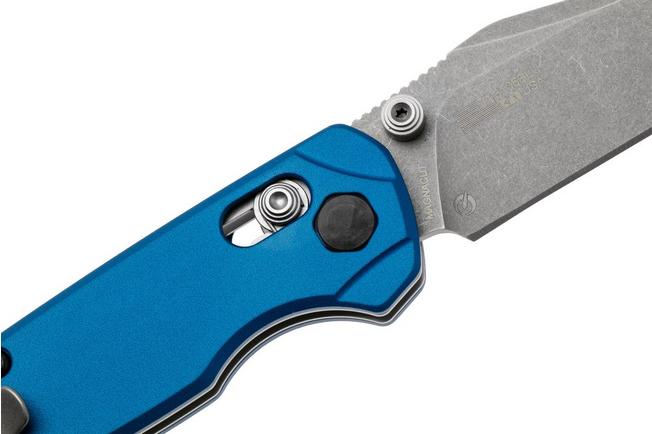 Afbeelding voor Kershaw Bel Air 6106BLU, Stonewashed CPM MagnaCut Clip Point, Blue Aluminum zakmes