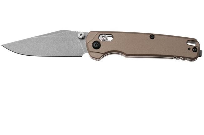 Afbeelding voor Kershaw Bel Air 6106FDE, Stonewashed CPM MagnaCut Clip Point, Brown Aluminum zakmes