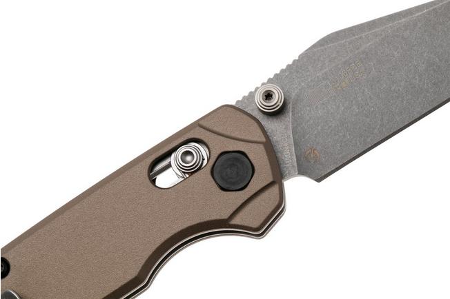 Afbeelding voor Kershaw Bel Air 6106FDE, Stonewashed CPM MagnaCut Clip Point, Brown Aluminum zakmes