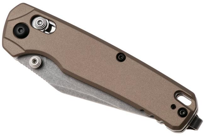 Afbeelding voor Kershaw Bel Air 6106FDE, Stonewashed CPM MagnaCut Clip Point, Brown Aluminum zakmes