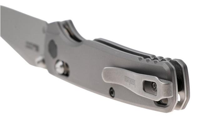 Bild für Kershaw Bel Air 6106GRY, Stonewashed CPM MagnaCut Clip Point, Grey Aluminum Taschenmesser