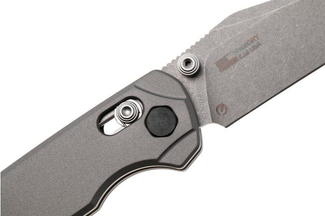 Bild für Kershaw Bel Air 6106GRY, Stonewashed CPM MagnaCut Clip Point, Grey Aluminum Taschenmesser