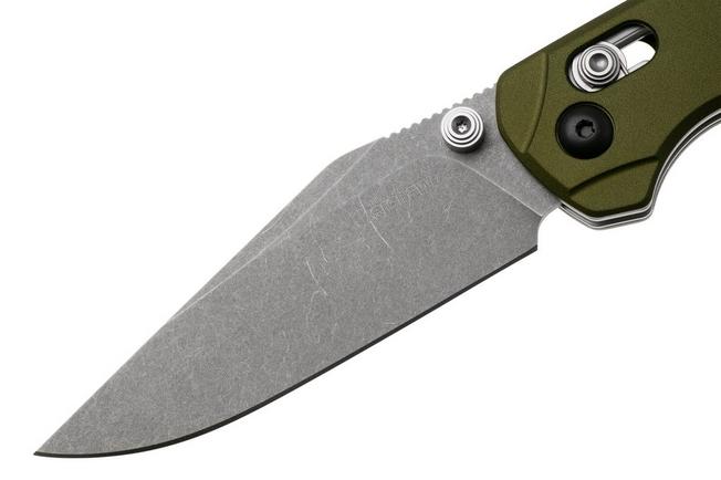 Afbeelding voor Kershaw Bel Air 6106OL, Stonewashed CPM MagnaCut Clip Point, OD Green Aluminum zakmes