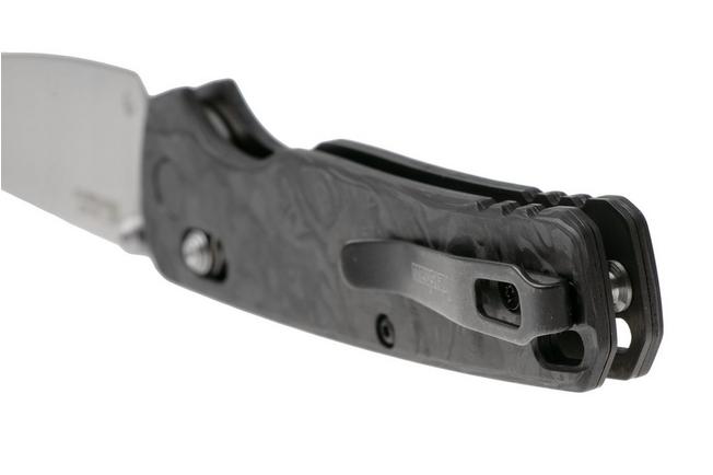Image pour Kershaw Bel Air XL 6110CF, Stonewashed Satin CPM MagnaCut, Black Carbon Fiber, couteau de poche