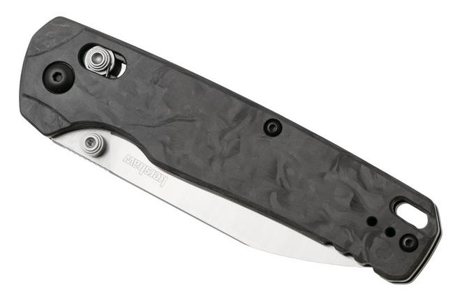 Image pour Kershaw Bel Air XL 6110CF, Stonewashed Satin CPM MagnaCut, Black Carbon Fiber, couteau de poche