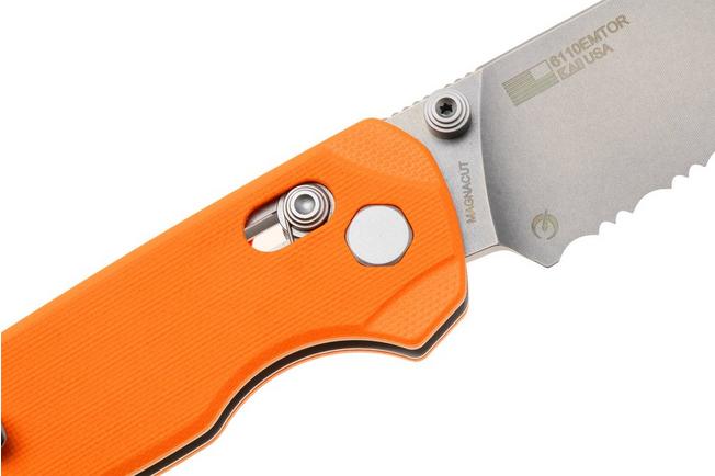 Bild für Kershaw Bel Air XL EMT Orange 6110EMTOR Stonewashed CPM MagnaCut, Orange G10, Taschenmesser