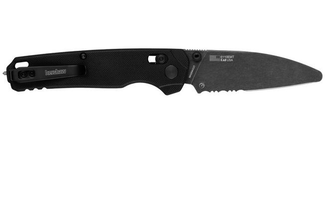 Image for Kershaw Bel Air XL EMT 6110EMT BlackWash CPM MagnaCut, Black G10, pocket knife