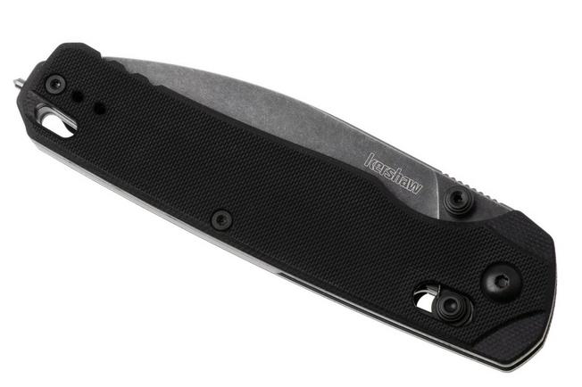 Image for Kershaw Bel Air XL EMT 6110EMT BlackWash CPM MagnaCut, Black G10, pocket knife