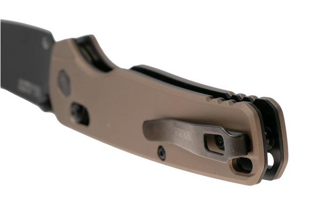 Image pour Kershaw Bel Air XL 6110FDE, Black PVD CPM M4, Flat Dark Earth Aluminium, couteau de poche