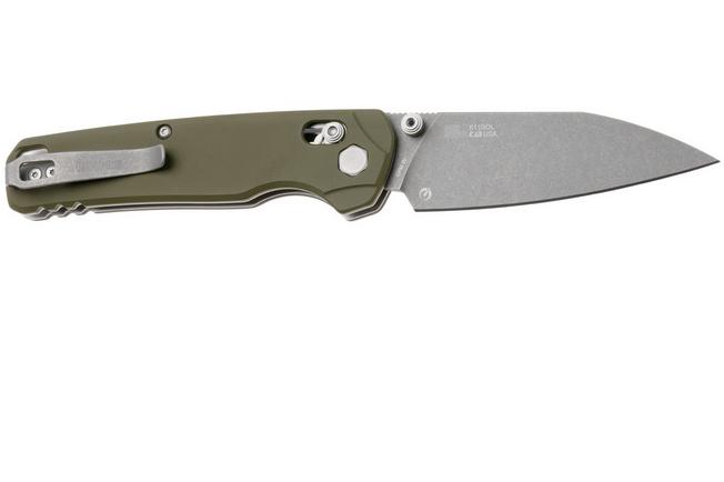 Image pour Kershaw Bel Air XL 6110OL, Working Finish Cerakote CPM 3V, Olive Aluminium, couteau de poche