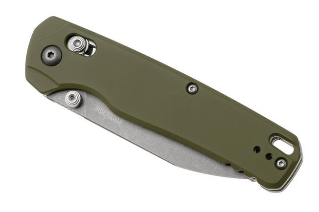 Image pour Kershaw Bel Air XL 6110OL, Working Finish Cerakote CPM 3V, Olive Aluminium, couteau de poche