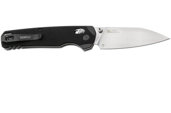 Afbeelding voor Kershaw Bel Air XL 6110 DuraLock Stonewashed MagnaCut, Black G10, zakmes